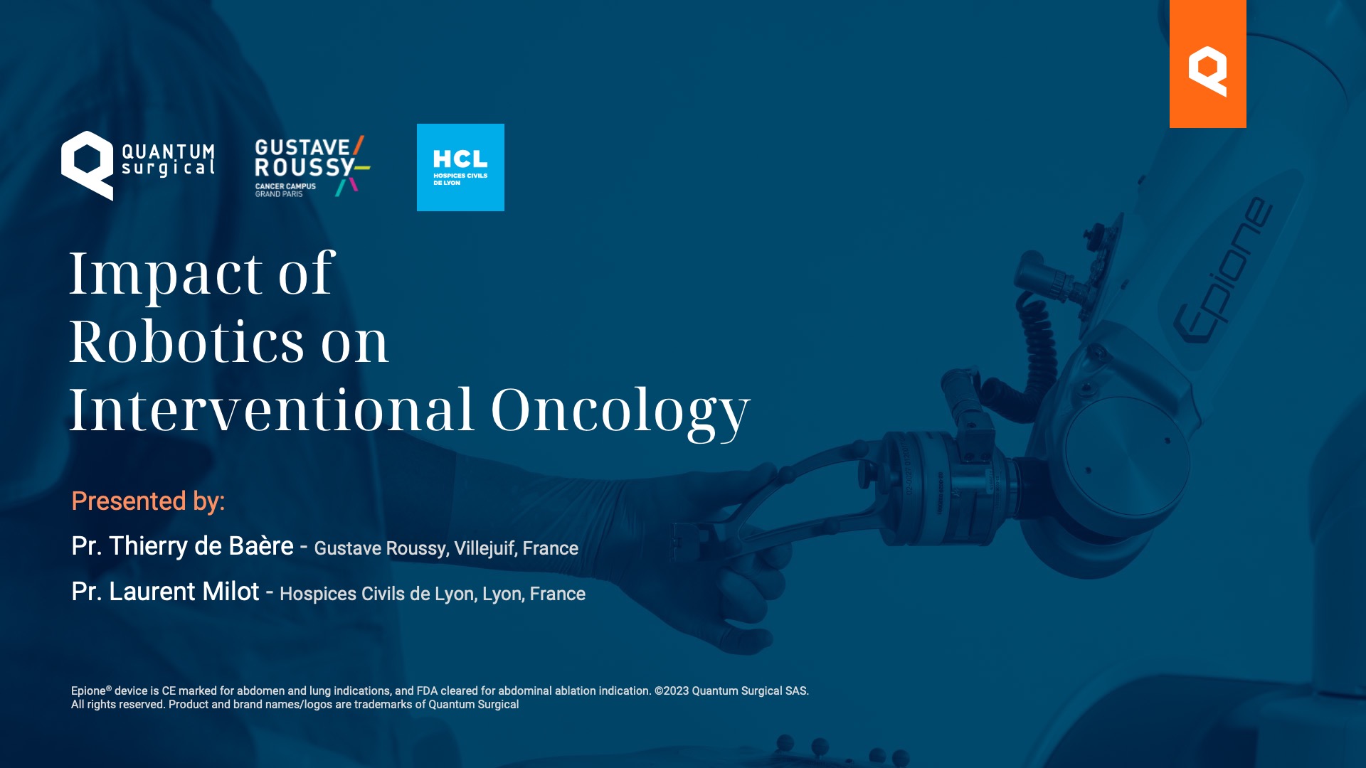 Impact of Robotics on Interventional Oncology